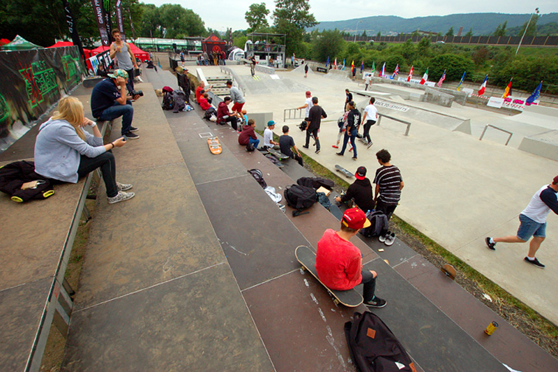 Tribuny Skate Park Beroun