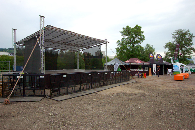 Tribuny Skate Park Beroun