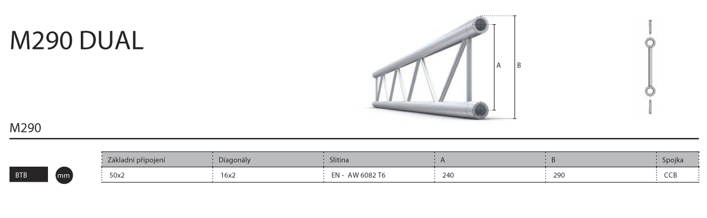 002 - M290 Dual - 1 m