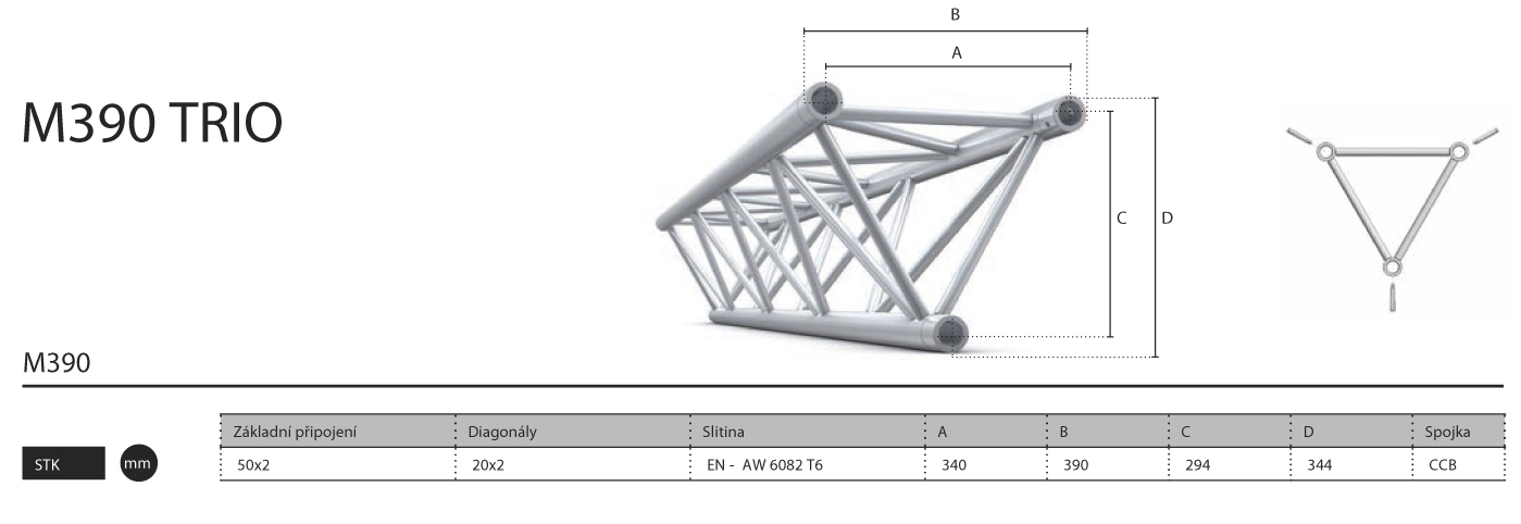 008 - M390 Trio - 5 m