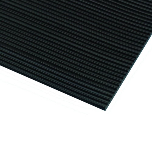 0027 - AH85970 - Rills mat black 0.7 m x 10 m
