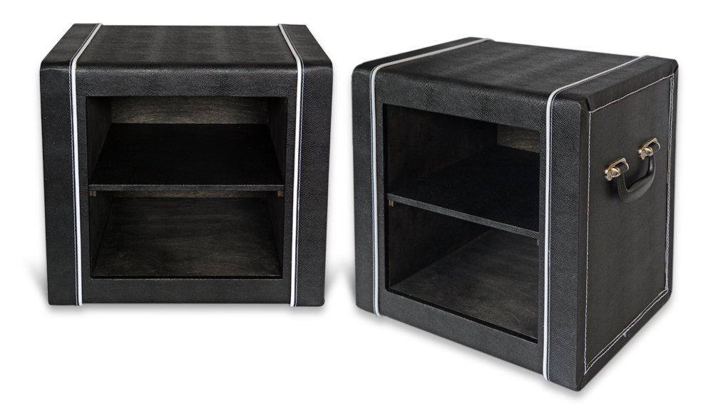 0008 - W1040 - Noční stolek - kůže